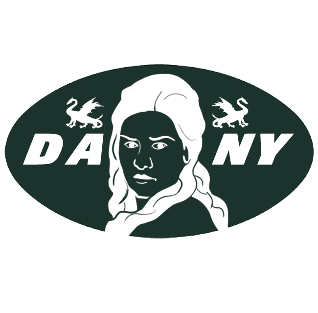 New York Jets Daenerys Targaryen iron on transfers